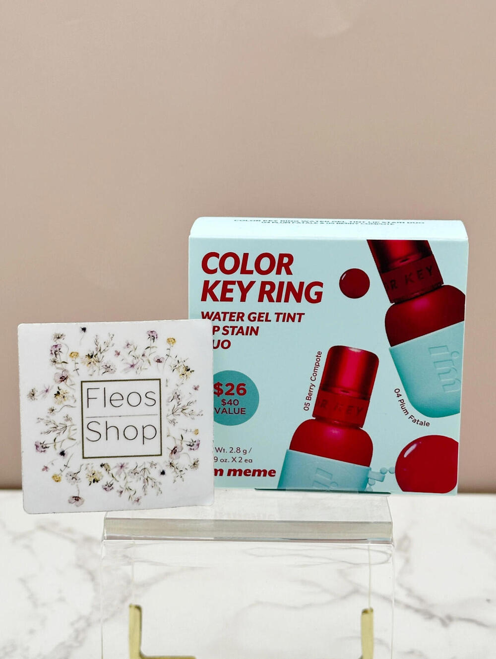 Im meme Color Water Gel Lip Stain 2-PACK
